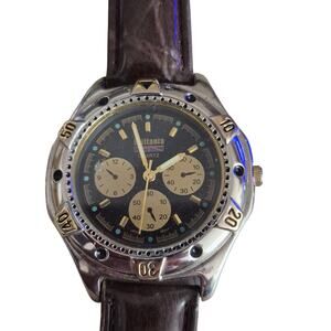 Brittania Mens Watch Quartz Japan‎ Movement Stylish Unusual Affordable Luxury